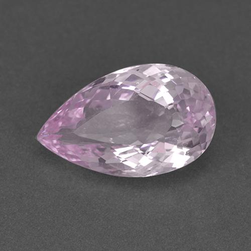 Morganite naturale rosa da 3,39 ct, taglio a pera, VVS-VS