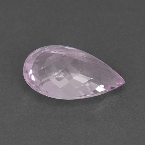Morganite naturale rosa da 3,39 ct, taglio a pera, VVS-VS