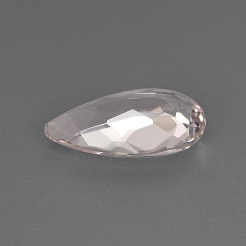 Morganite naturale rosa da 1,11 ct, taglio a pera, VVS-VS