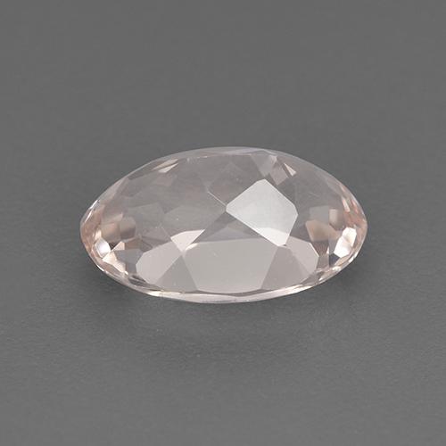 Morganite Rosa medio naturale da 1.60 ct, Taglio ovale, VVS-VS