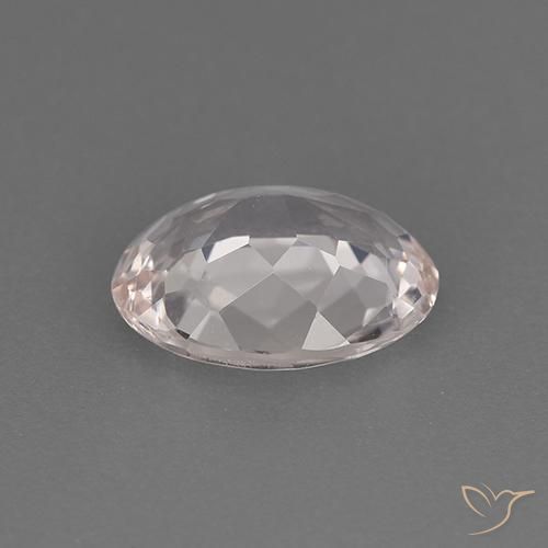Morganite Bianco naturale da 1.60 ct, Ovale, VVS-VS