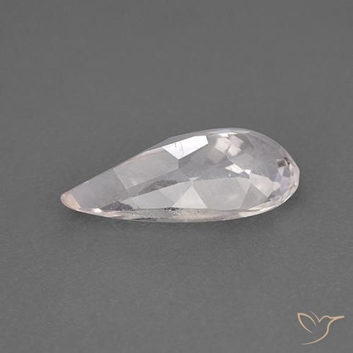 Morganite Rosa chiaro naturale da 1.50 ct, Forma a pera, VS