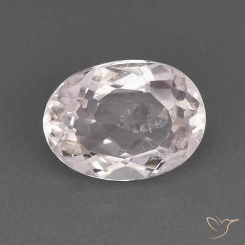 1.95ct Naturale Rosa chiaro Morganite, Ovale, VS