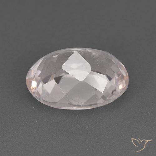 Morganite Rosa chiaro naturale da 1.95 ct, Ovale, VS