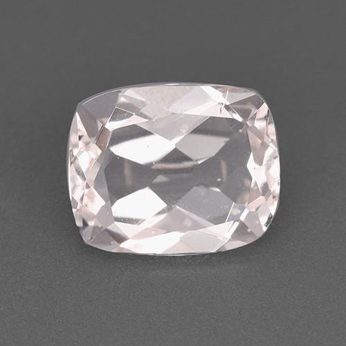Morganite Rosa chiaro naturale da 1.74 ct, Taglio a cuscino, VS