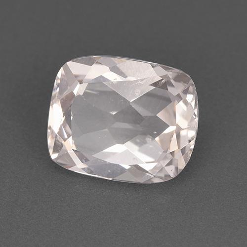Morganite Rosa chiaro naturale da 1.74 ct, Taglio a cuscino, VS