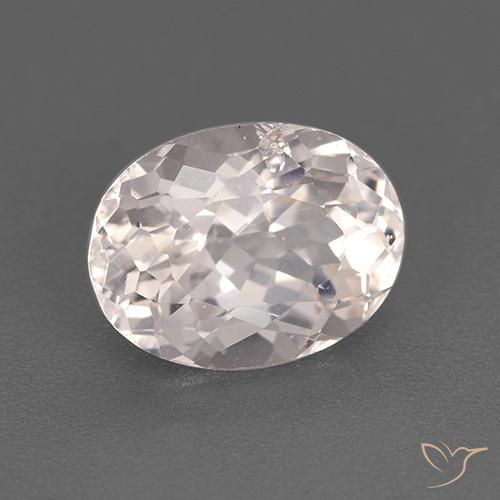 Morganite Rosa chiaro naturale da 1.95 ct, Ovale, VS