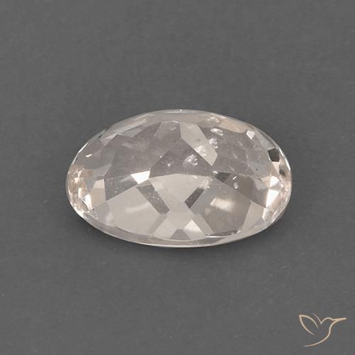 Morganite Rosa medio-chiaro naturale da 1.68 ct, Ovale, VS