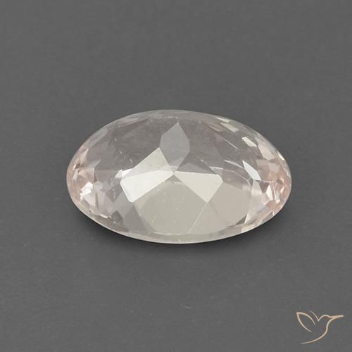 Morganite Rosa medio-chiaro naturale da 1.90 ct, Ovale, VS