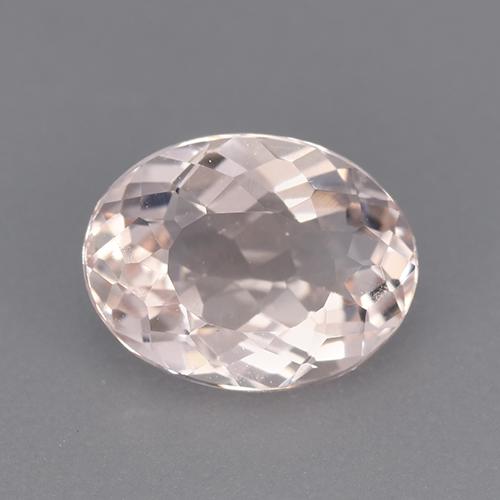 Morganite naturale rosa da 2,02 ct, taglio ovale, VVS-VS