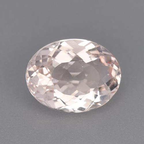 Morganite naturale rosa da 2,02 ct, taglio ovale, VVS-VS