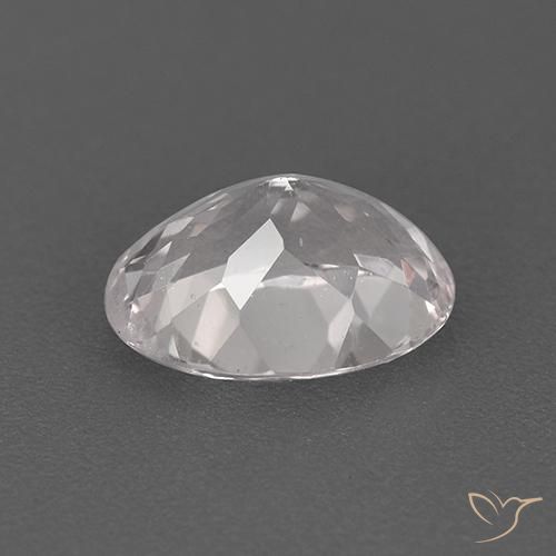 Morganite Rosa chiaro naturale da 1.20 ct, Ovale, VS