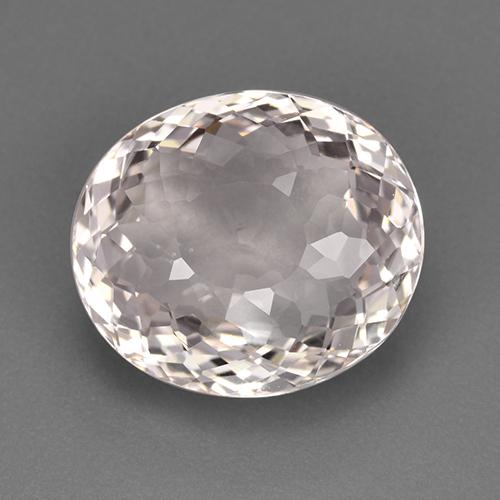 Morganite naturale rosa da 7,46 ct, taglio ovale, VVS-VS