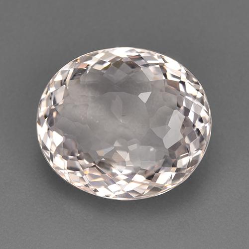 Morganite naturale rosa da 7,46 ct, taglio ovale, VVS-VS