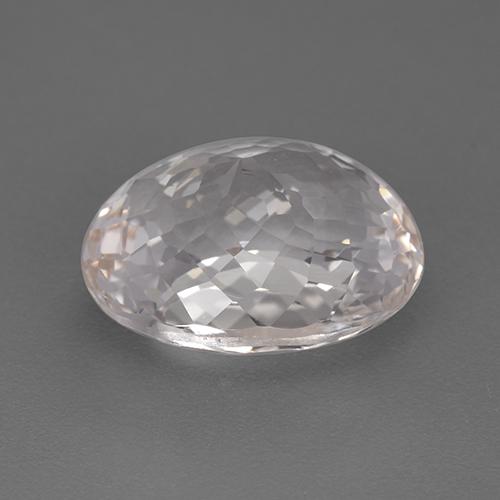 Morganite naturale rosa da 7,46 ct, taglio ovale, VVS-VS
