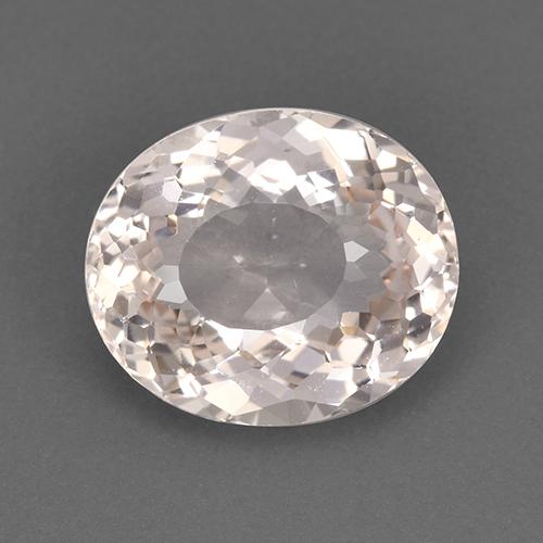 Morganite Rosa salmone naturale da 2.67 ct, Taglio ovale, VVS