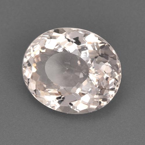 Morganite Rosa salmone naturale da 2.67 ct, Taglio ovale, VVS