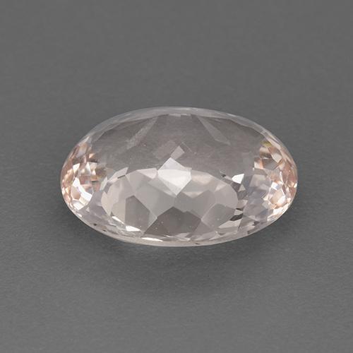 Morganite Rosa salmone naturale da 2.67 ct, Taglio ovale, VVS