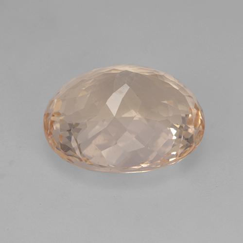 Morganite naturale rosa da 5,42 ct, taglio ovale, VS