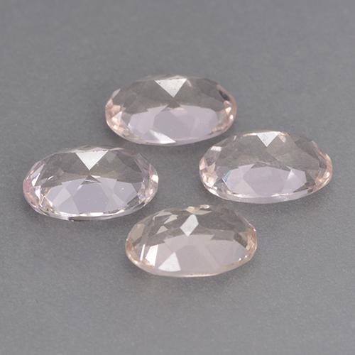 Morganite naturale rosa da 2,90 ct, taglio ovale, VS