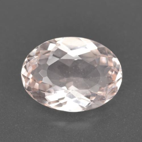 Morganite naturale rosa da 1,11 ct, taglio ovale, VVS-VS