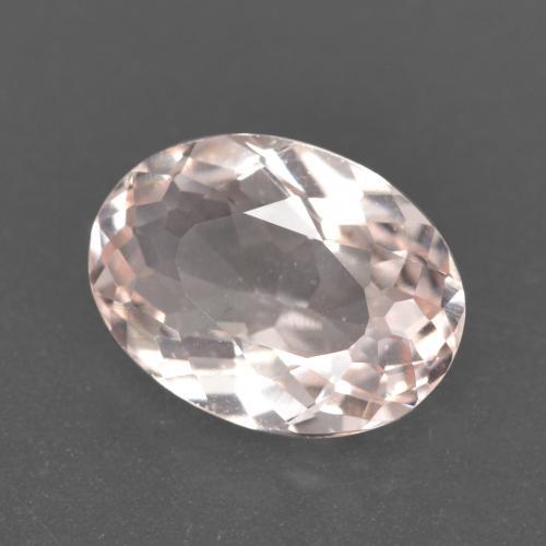 Morganite naturale rosa da 1,11 ct, taglio ovale, VVS-VS