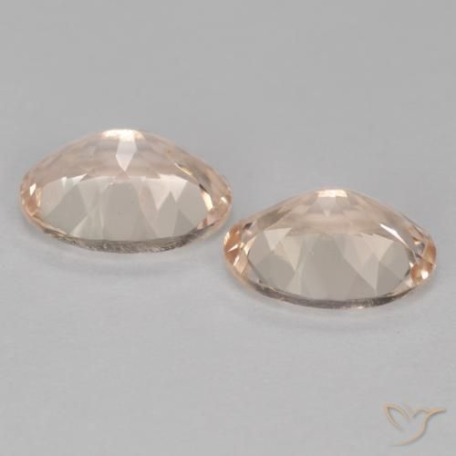 Gemme di Morganite Rosa medio naturale da 2.14 ct, Ovale, VS