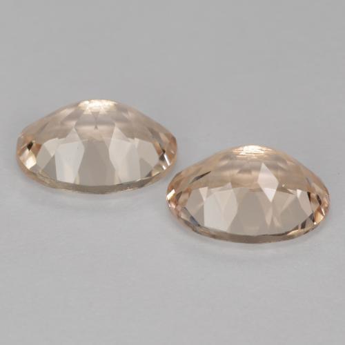 Morganite naturale rosa da 2,33 ct, taglio ovale, VVS-VS