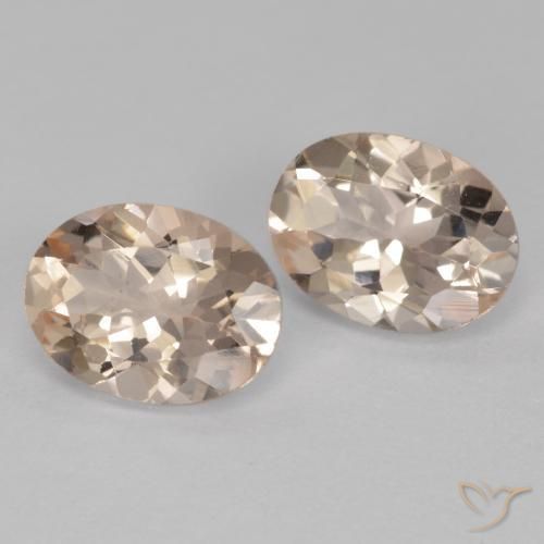 Gemme di Morganite Rosa medio naturale da 2.19 ct, Ovale, VVS-VS