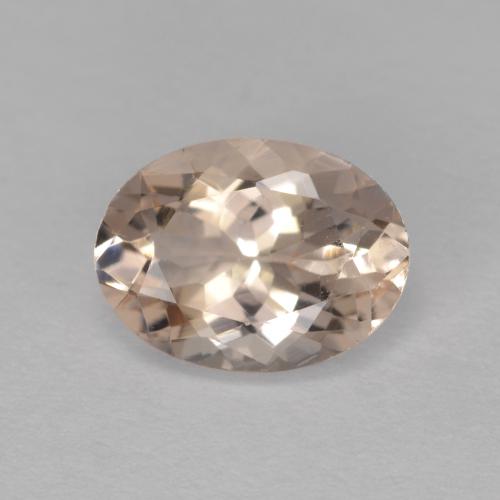 Morganite naturale rosa da 1,13 ct, taglio ovale, VVS-VS
