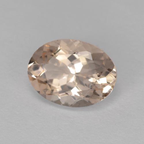 Morganite naturale rosa da 1,13 ct, taglio ovale, VVS-VS