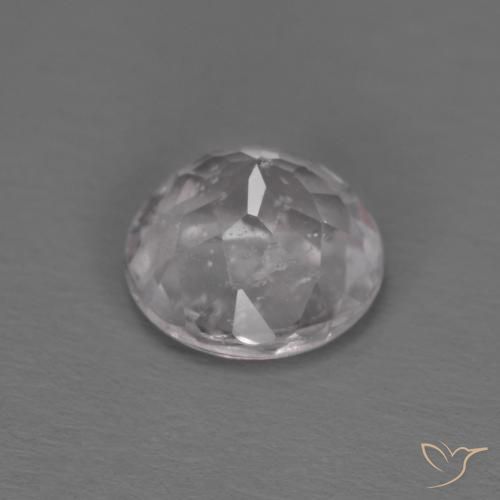 Morganite Rosa chiaro naturale da 0.71 ct, Rotondo, VS