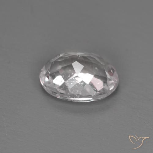 Morganite Rosa chiaro naturale da 0.93 ct, Ovale, VS