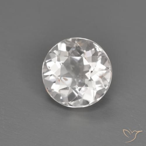 Morganite Rosa chiaro naturale da 1.09 ct, Rotondo, VS