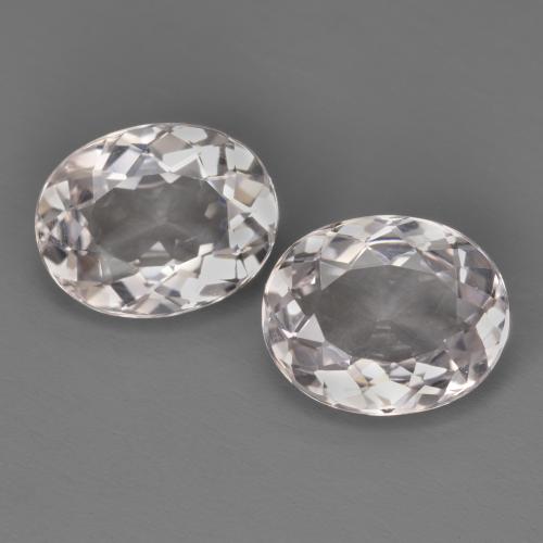 Morganite naturale rosa da 3,64 ct, taglio ovale, VVS-VS