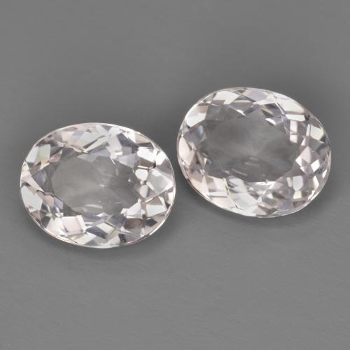 Morganite naturale rosa da 3,64 ct, taglio ovale, VVS-VS