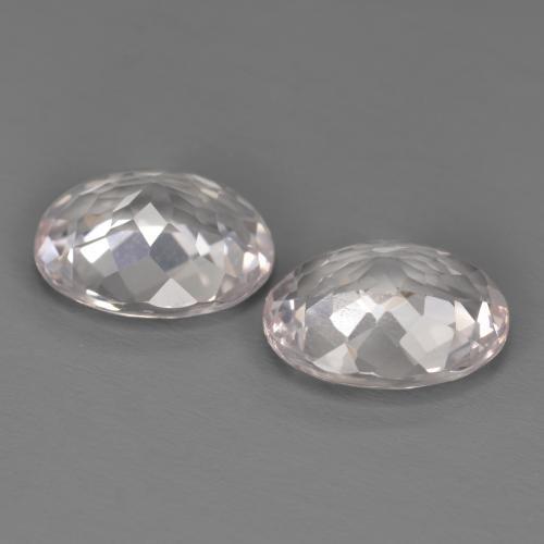Morganite naturale rosa da 3,64 ct, taglio ovale, VVS-VS