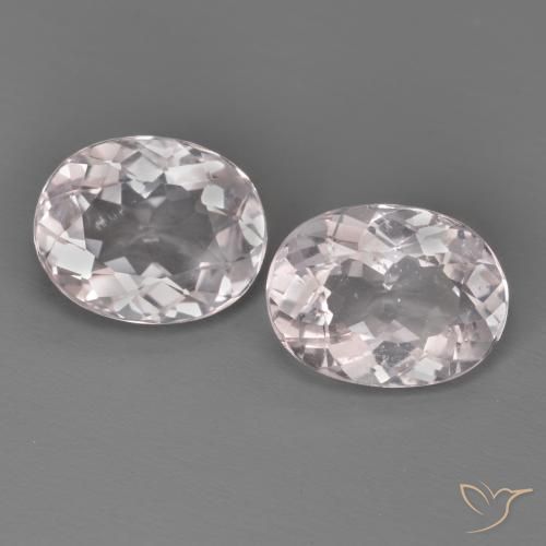 3.28ctw Naturale Rosa chiaro Morganite, Ovale, VS