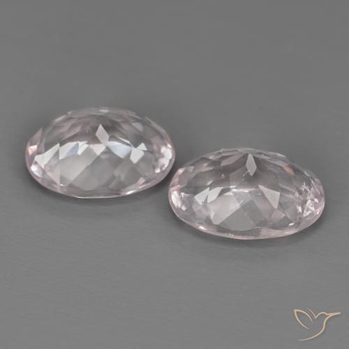 Gemme di Morganite Rosa chiaro naturale da 3.28 ct, Ovale, VS