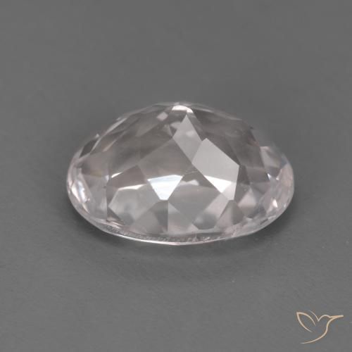 Morganite Rosa chiaro naturale da 1.54 ct, Ovale, VVS