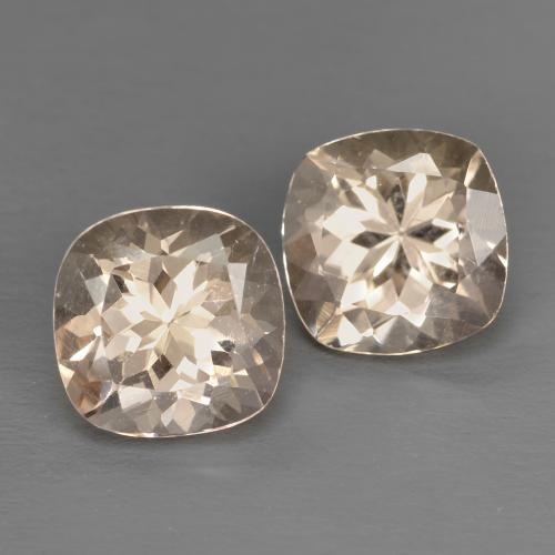 Gemme di Morganite Rosa medio naturale da 1.93 ct, Taglio a cuscino, VVS-VS