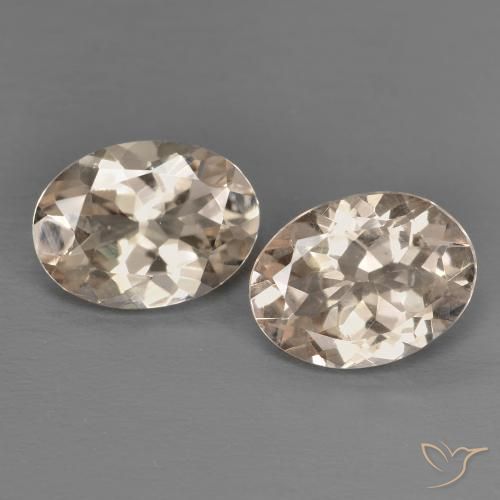 1.96ctw Naturale Rosa medio Morganite, Ovale, VS