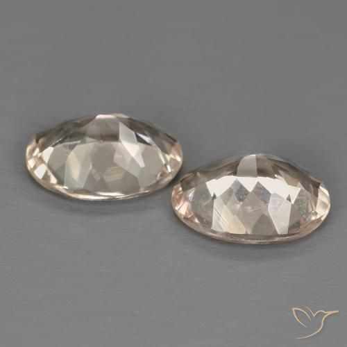 Gemme di Morganite Rosa medio naturale da 1.96 ct, Ovale, VS