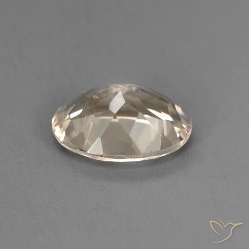 Morganite Dorato chiaro naturale da 1.05 ct, Ovale, VS