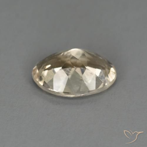 Morganite Dorato chiaro naturale da 1.04 ct, Ovale, VS