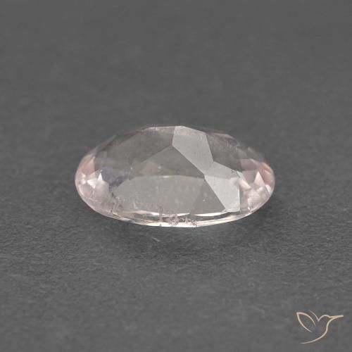 Morganite Rosa chiaro naturale da 0.57 ct, Ovale, VS-SI