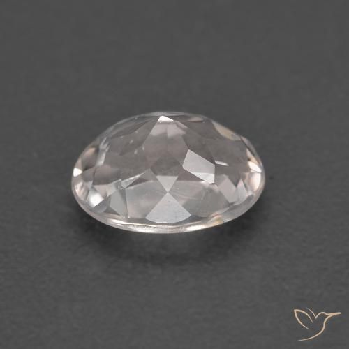 Morganite Rosa Molto Chiaro naturale da 0.94 ct, Ovale, VS