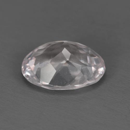 Morganite naturale rosa da 1,74 ct, taglio ovale, VVS-VS