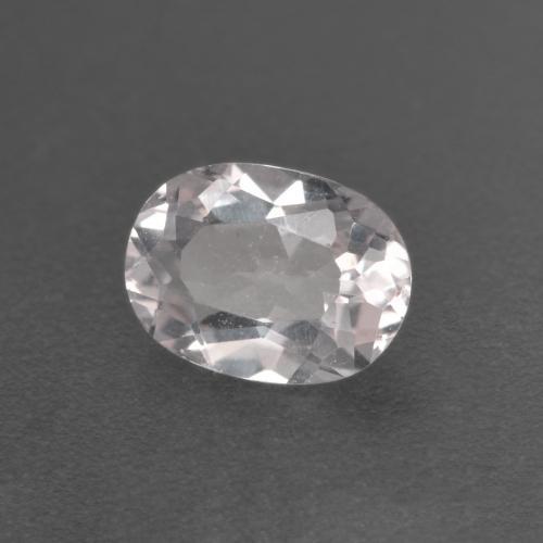 Morganite naturale rosa da 0,63 ct, taglio ovale, VS