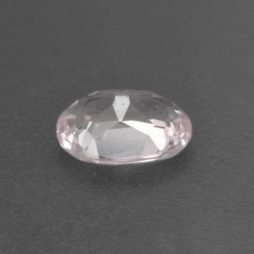 Morganite naturale rosa da 0,63 ct, taglio ovale, VS